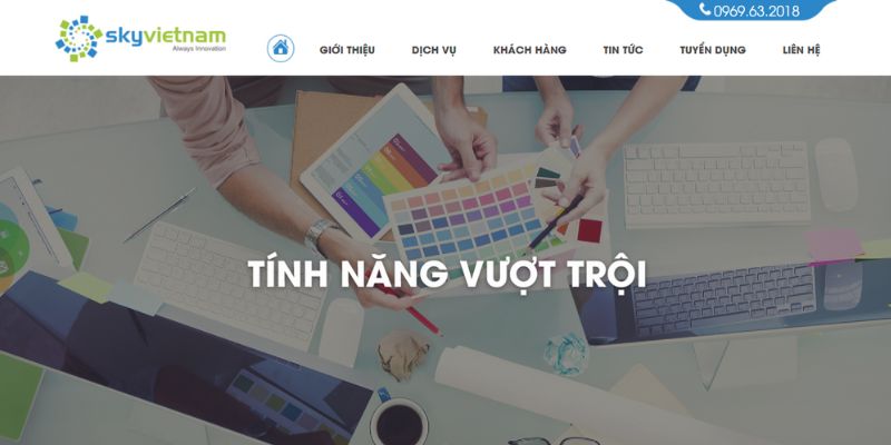 Sky Việt Nam - Công ty thiết kế web chuyên nghiệp