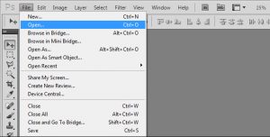 Bước 1: Mở ảnh + Duplicate Layer