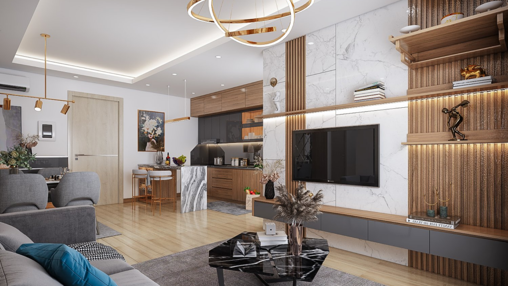 Quy trình thiết kế thi công nội thất trọn gói tại CTI Design