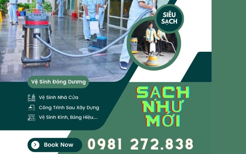 Công ty vệ sinh công nghiệp Đông Dương