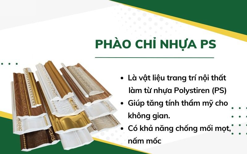 Phào chỉ PS là gì?