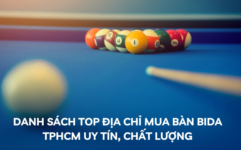 địa chỉ mua bàn bida tphcm