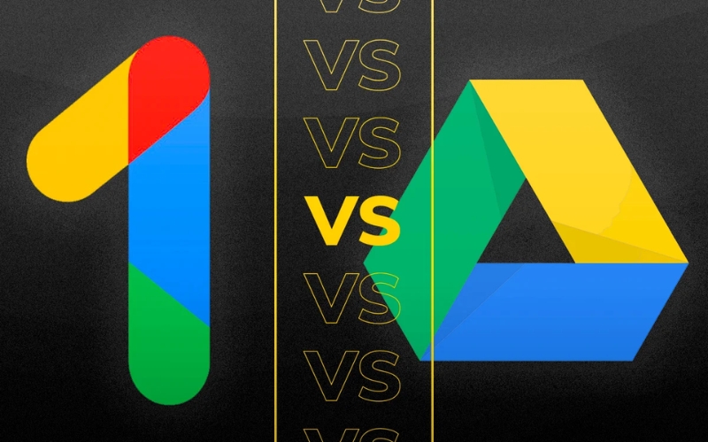 điểm khác biệt giữa Google One và Google Drive