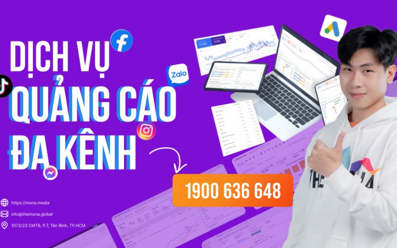 dịch vụ quảng cáo đa kênh Mona Media