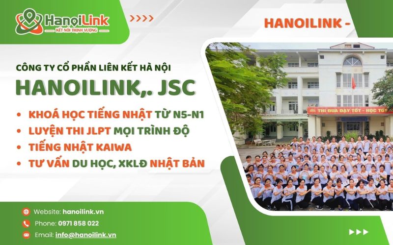 trung tâm tiếng nhật hanoilink