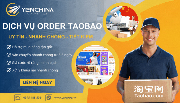 dịch vụ order taobao yến china