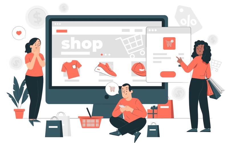 Từ các sàn thương mại điện tử