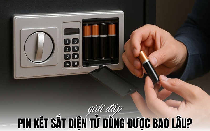 pin két sắt điện tử dùng được bao lâu